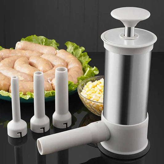 Manual Sausage Stuffer – Ideal for Making Sausages and Meat Specialties at Home