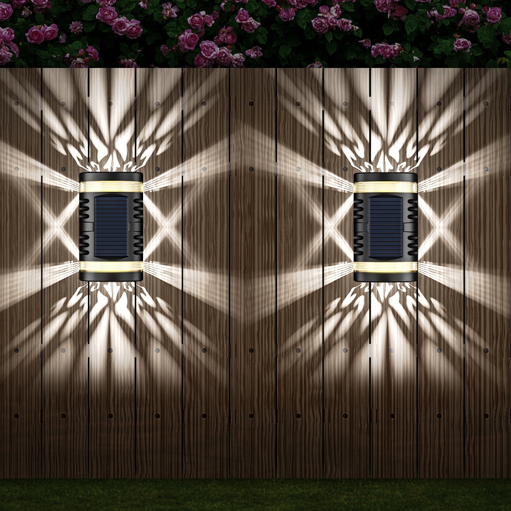 Solar Wall Light with Smart Control – Automatic Night Detection and Efficient Light Distribution for Outdoor Use