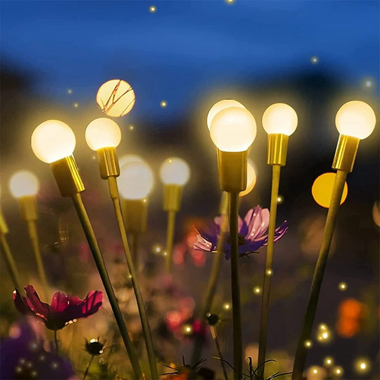 Solar Garden Lights with Flexible LED Balls – Waterproof Decorative Lights for Flower Beds and Paths in Outdoor Areas