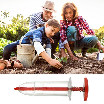 Precise Needle Seed Sower for Gardening – Even Seed Dispenser for Accurate Planting
