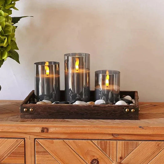 Flameless LED Candles Set for Cozy Lighting