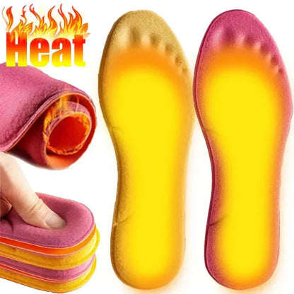 Self-Heating Insulating Insoles