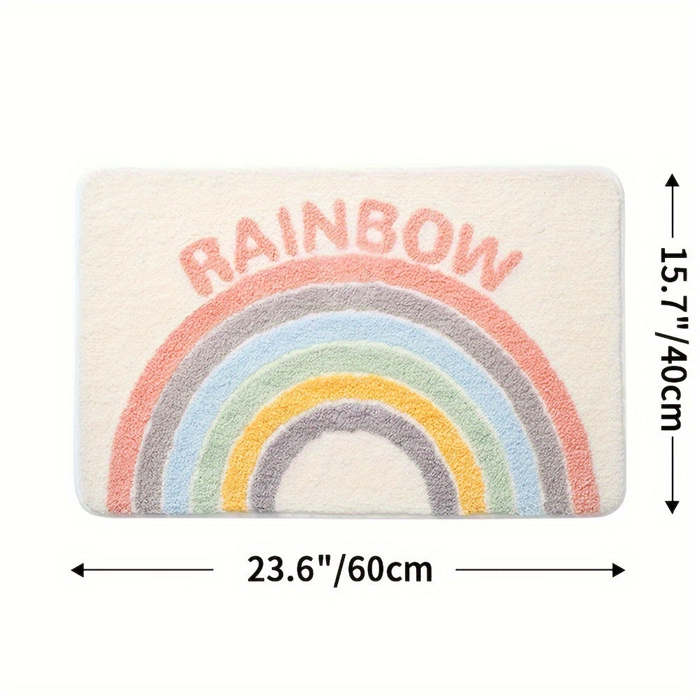 Highly Absorbent Microfiber Bathroom Mat – Non-Slip and Quick-Drying