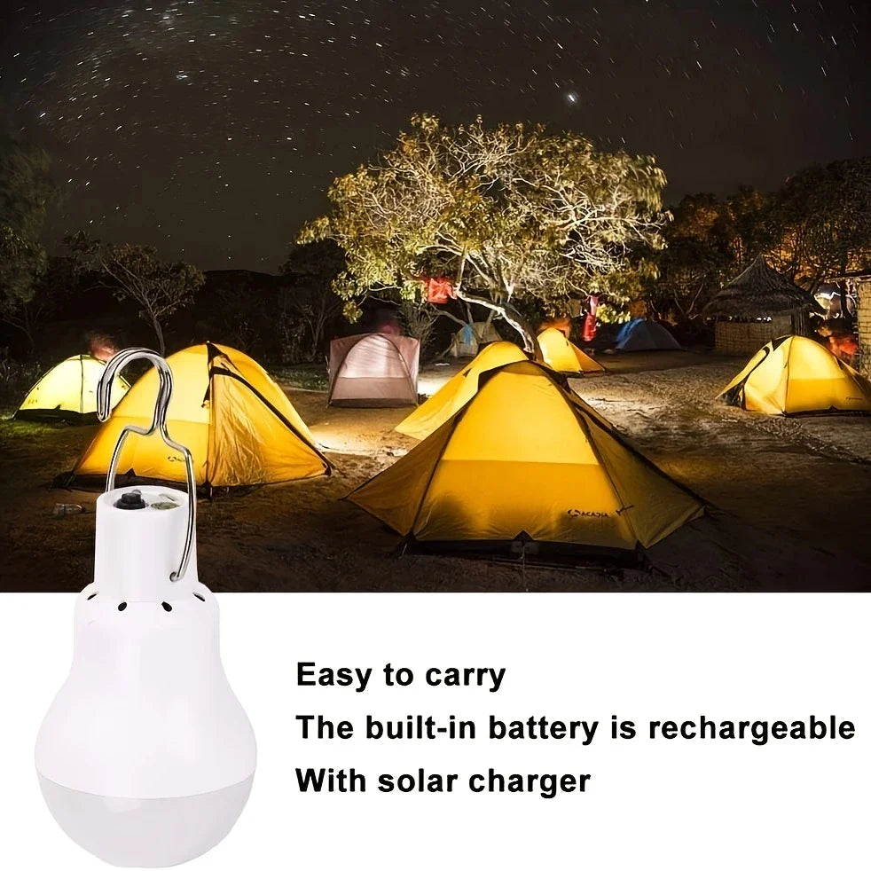 Energy-Saving Solar Lamp with Solar Panel – LED Indoor and Outdoor Lighting for Eco-Friendly Use