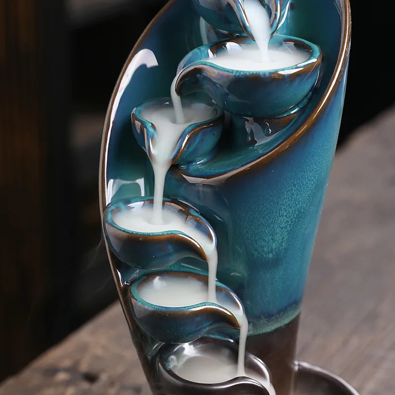 Backflow Incense Waterfall – Soothing Incense Burner for Relaxation and Aromatherapy