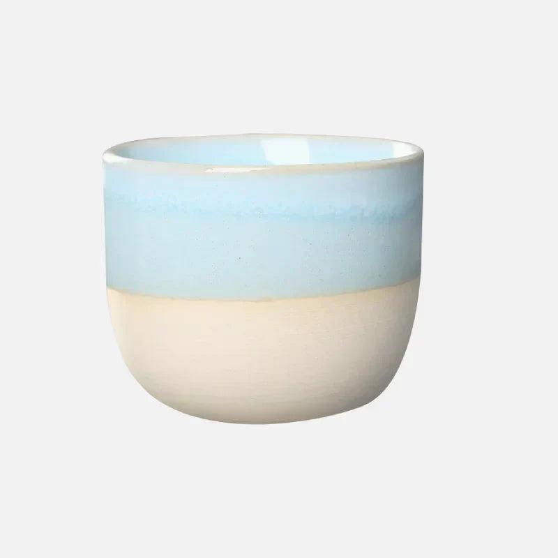Handmade Ceramic Mug – Colorful Teacups with Natural Glaze Finish