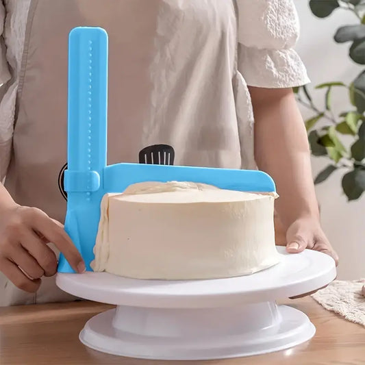 Cake Smoothing Tool for Perfect Spreading and Decorating of Cakes