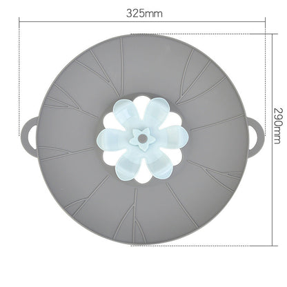Heat-Resistant Silicone Splash Guard for Cooking Pots