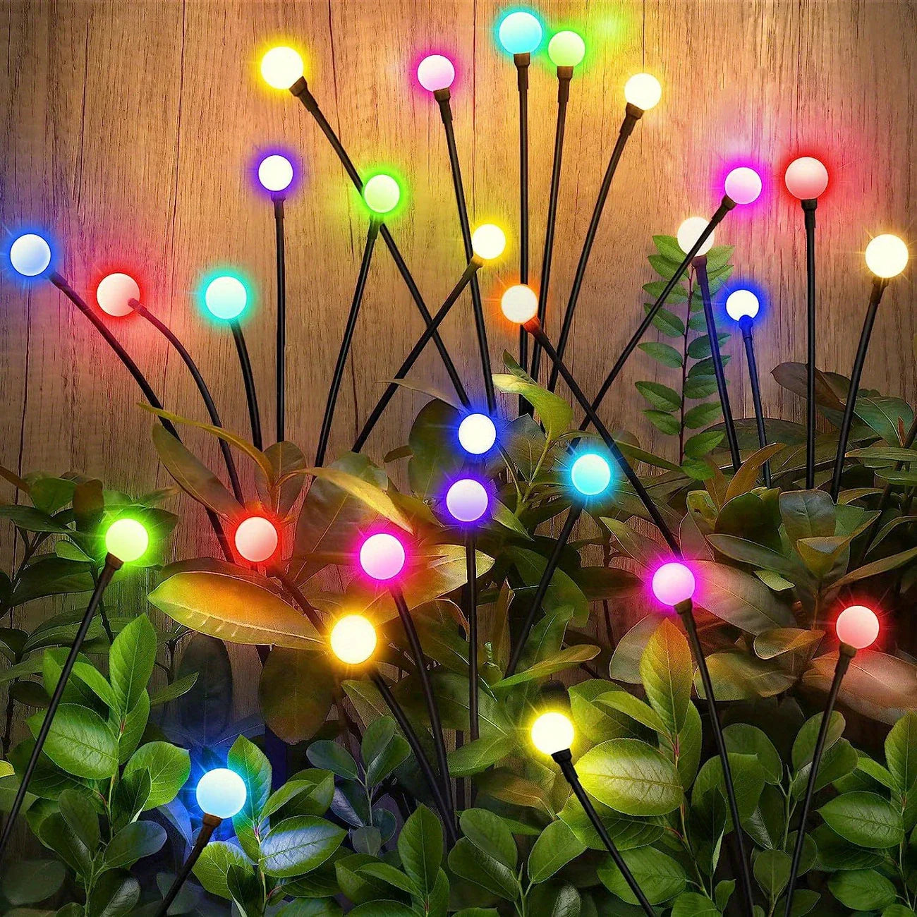 Solar Garden Lights with Flexible LED Balls – Waterproof Decorative Lights for Flower Beds and Paths in Outdoor Areas