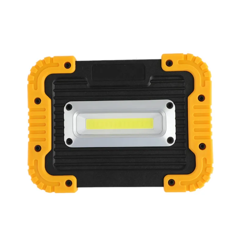 Portable LED Work Light – Rechargeable Work Lamp with USB Charging and Durable Rubber Protective Cover