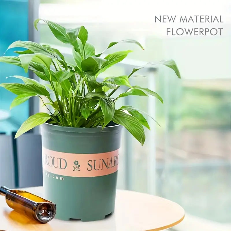 Weather-Resistant Plastic Plant Pot – Durable Flower Pot for Garden, Balcony, and Patio