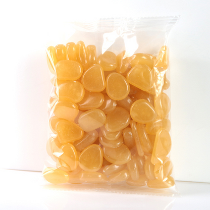 Glow-in-the-Dark Garden Stones – Phosphorescent Pebbles for Decoration in Various Colors
