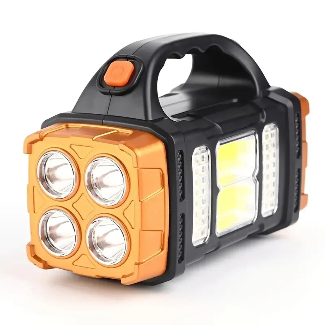 USB Rechargeable Emergency Flashlight with Portable Handle