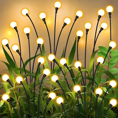 Solar Garden Lights with Flexible LED Balls – Waterproof Decorative Lights for Flower Beds and Paths in Outdoor Areas