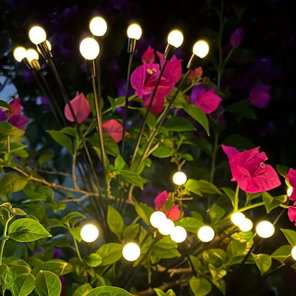 Solar Garden Lights with Flexible LED Balls – Waterproof Decorative Lights for Flower Beds and Paths in Outdoor Areas