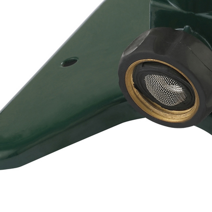 360-degree Automatic Rotating Lawn Sprinkler – Efficient Metal Spray Head For Garden Irrigation