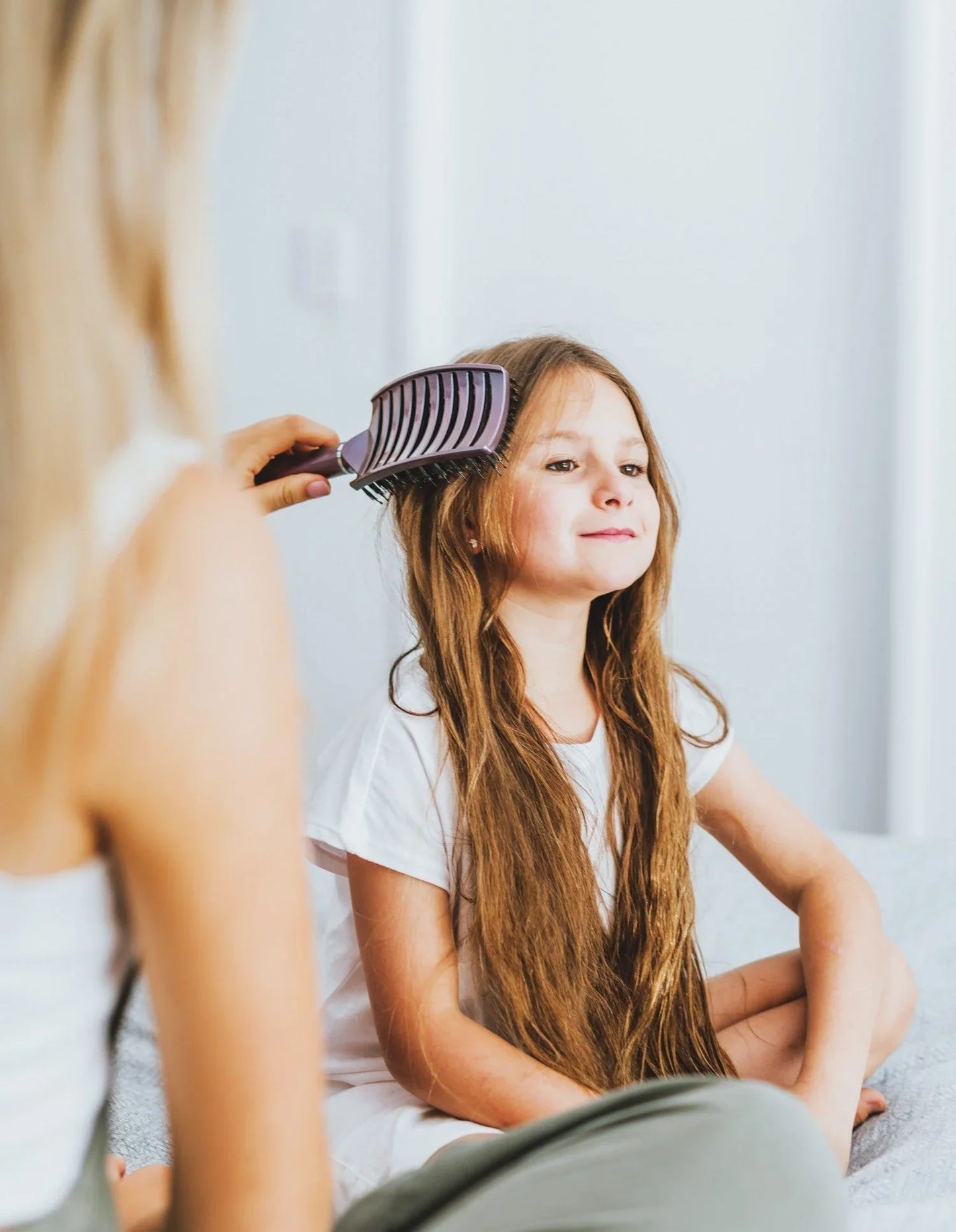 Ergonomic Hair Brush for Easy Detangling