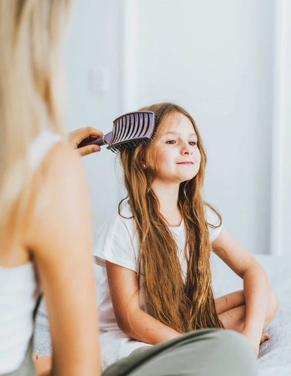 Ergonomic Hair Brush for Easy Detangling