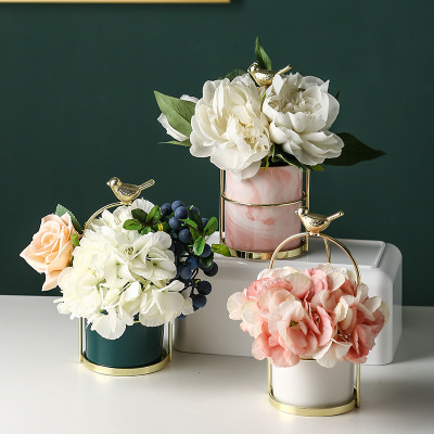 Flower Planters with Bird Design – Decorative Plant Pots for Garden and Balcony