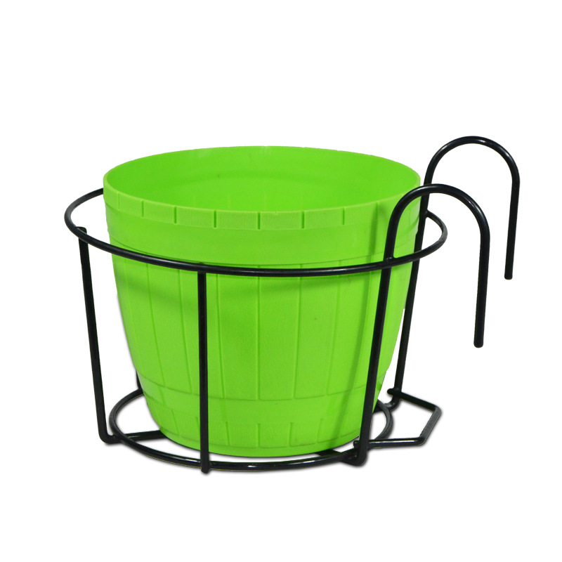 Sturdy Planter Holder with Metal Frame – Ideal for Balconies and Patios