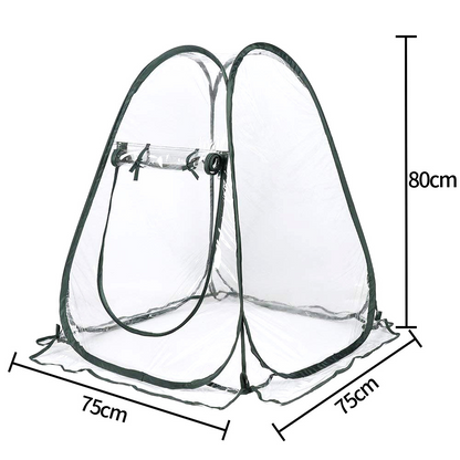Compact Plant Protection Tent for Garden Plants – Transparent Mini Greenhouse
