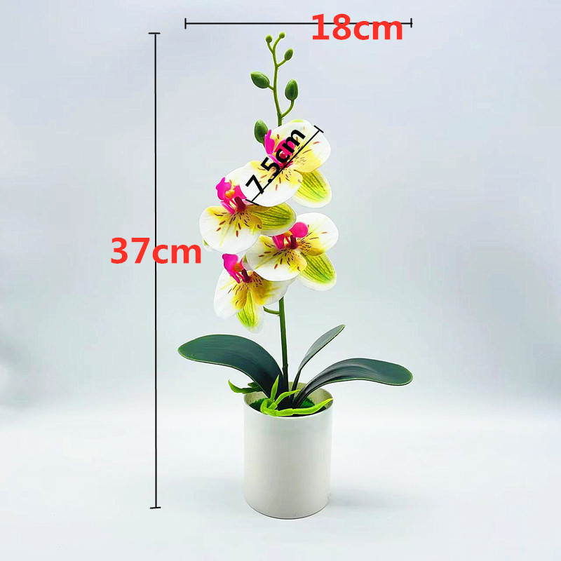 Artificial Orchid Flower – Decorative Artificial Plant for Living Room, Table Decoration, and Indoor Spaces