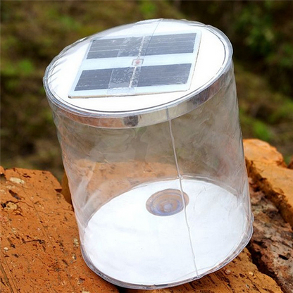 Solar-Powered LED Outdoor Lamp – Foldable Garden Light for Patios, Yards, and Gardens – Durable and Waterproof Lighting