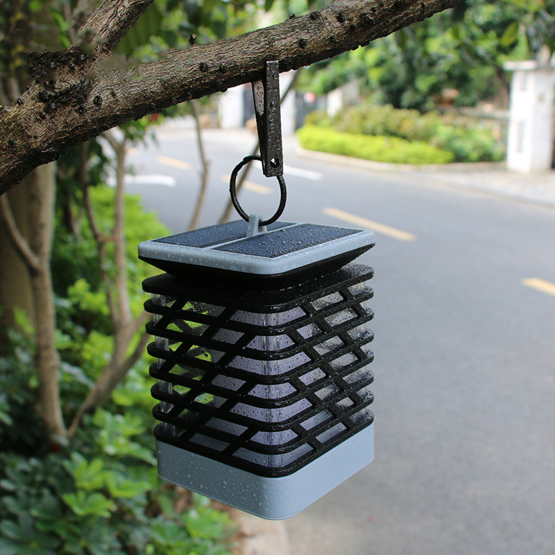 Solar LED Garden Light in Grooved Design – Stylish Lighting for Terrace and Outdoor Area