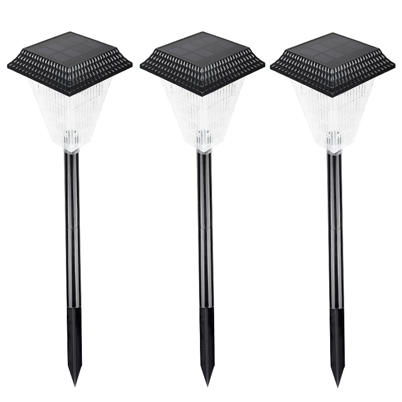 Solar LED Path Lights with Crystal Light Effect – Waterproof Outdoor Lighting for Garden, Patio, and Driveway IP65 Solar Garden Lights