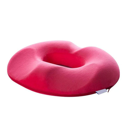 Ergonomic Seat Cushion for Hemorrhoids and Coccyx Relief
