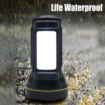 Multifunctional LED Flashlight with Side Spotlight – Portable Work Light for Outdoor Camping and Emergencies