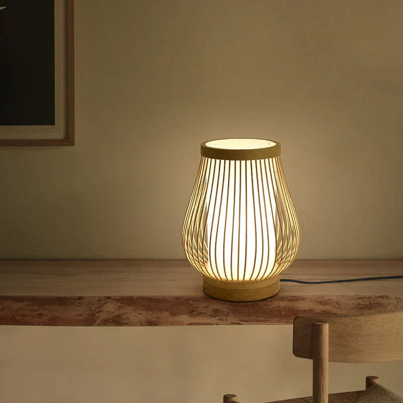 Japanese Table Lamp – Stylish Shoji Lamp for Warm & Cozy Lighting