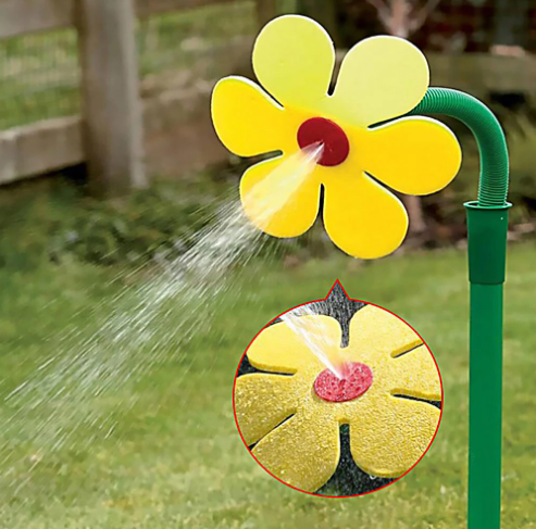 Dancing Daisy Garden Sprinkler – Fun Sprinkler for Lawn and Pets