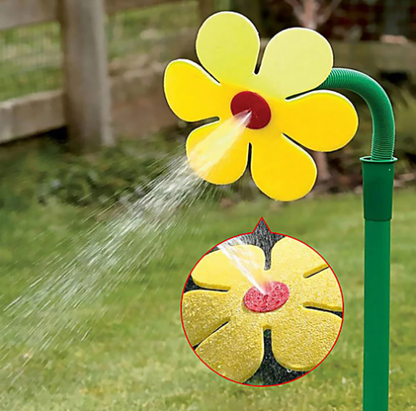 Dancing Daisy Garden Sprinkler – Fun Sprinkler for Lawn and Pets