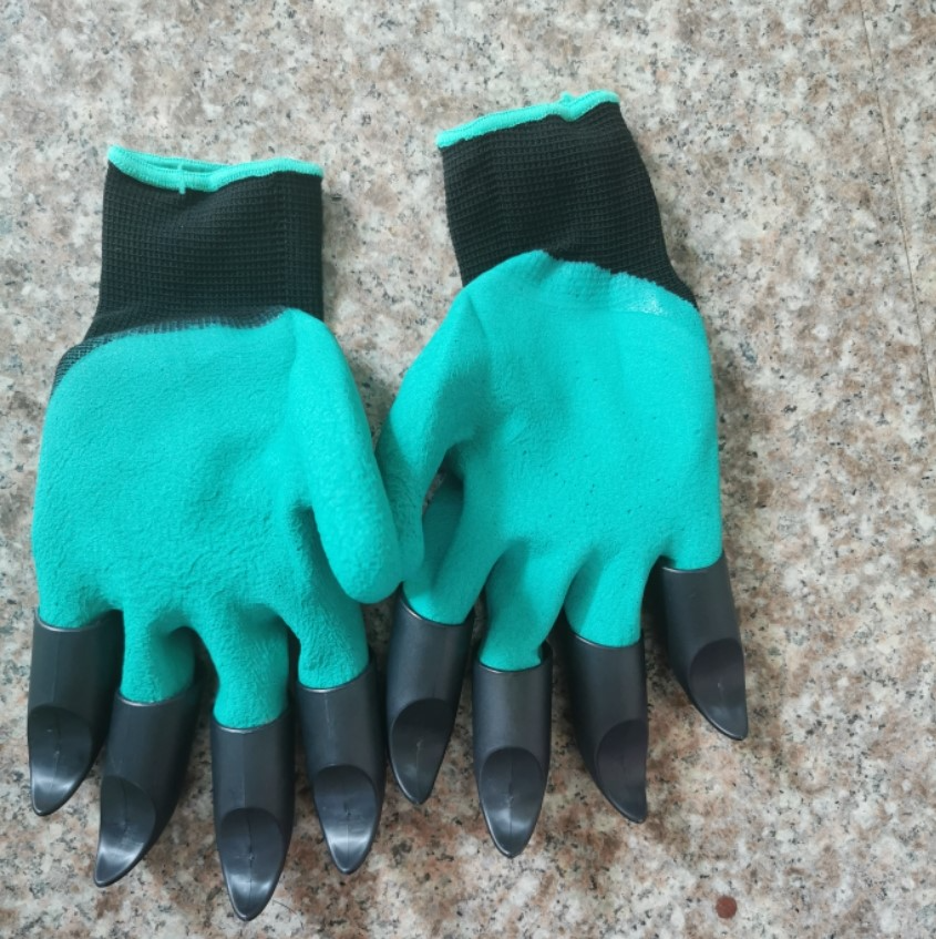 Garden Gloves with Built-in Claws – Durable Gloves for Plant Care and Digging Work