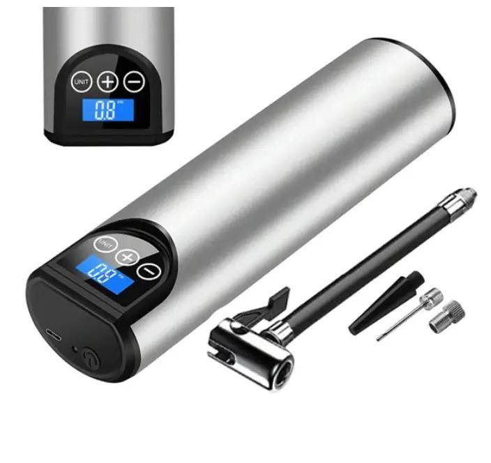 Electric mini air pump with LED display