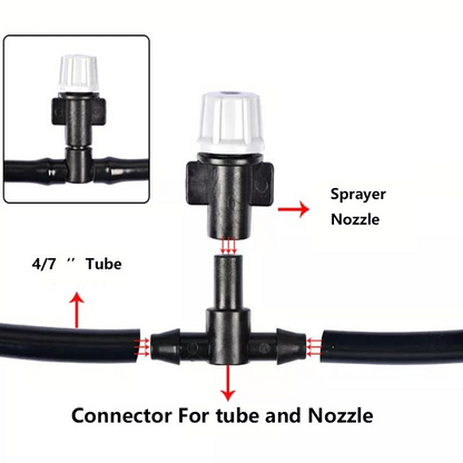 Outdoor Misting System – Efficient Spray System for Summer Temperature Control
