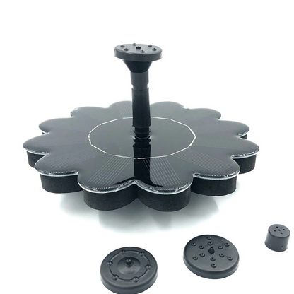 Solar-Powered Flower-Design Fountain – Water Feature for Garden, Ponds, and Pools