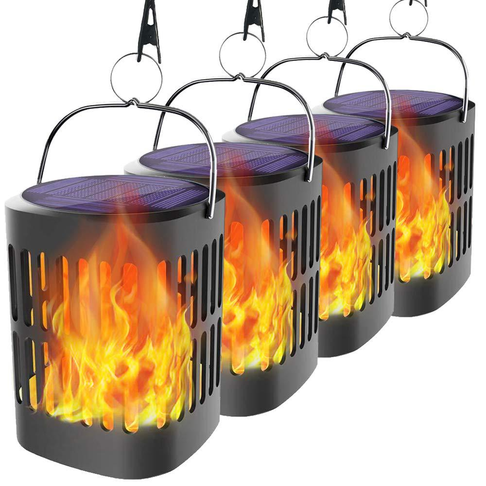 Solar LED Flame Lantern – Hanging Decorative Outdoor Lighting For Garden And Patio