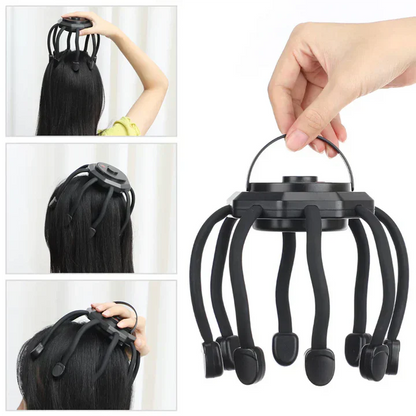 Electric Head Massager for Relaxation and Stress Relief