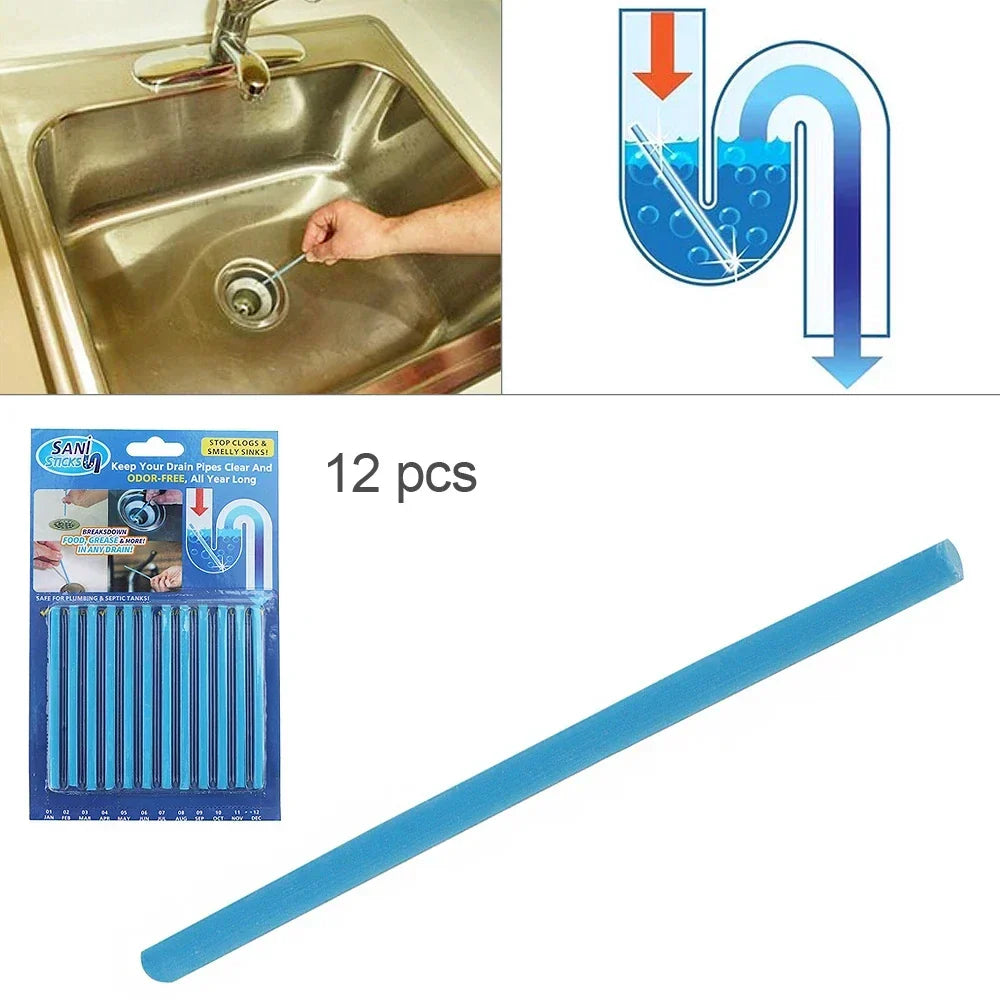 Drain Cleaning Sticks – Effective Pipe Cleaning & Odour Removal