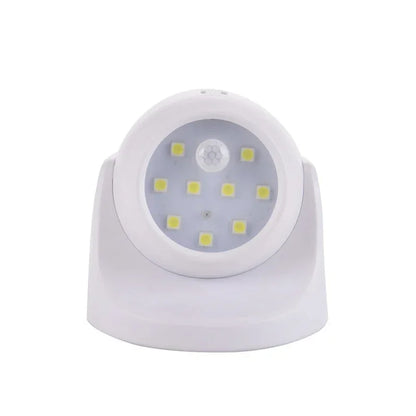 Cordless LED Spotlight with Motion Sensor – 360° Rotatable & Energy-Efficient
