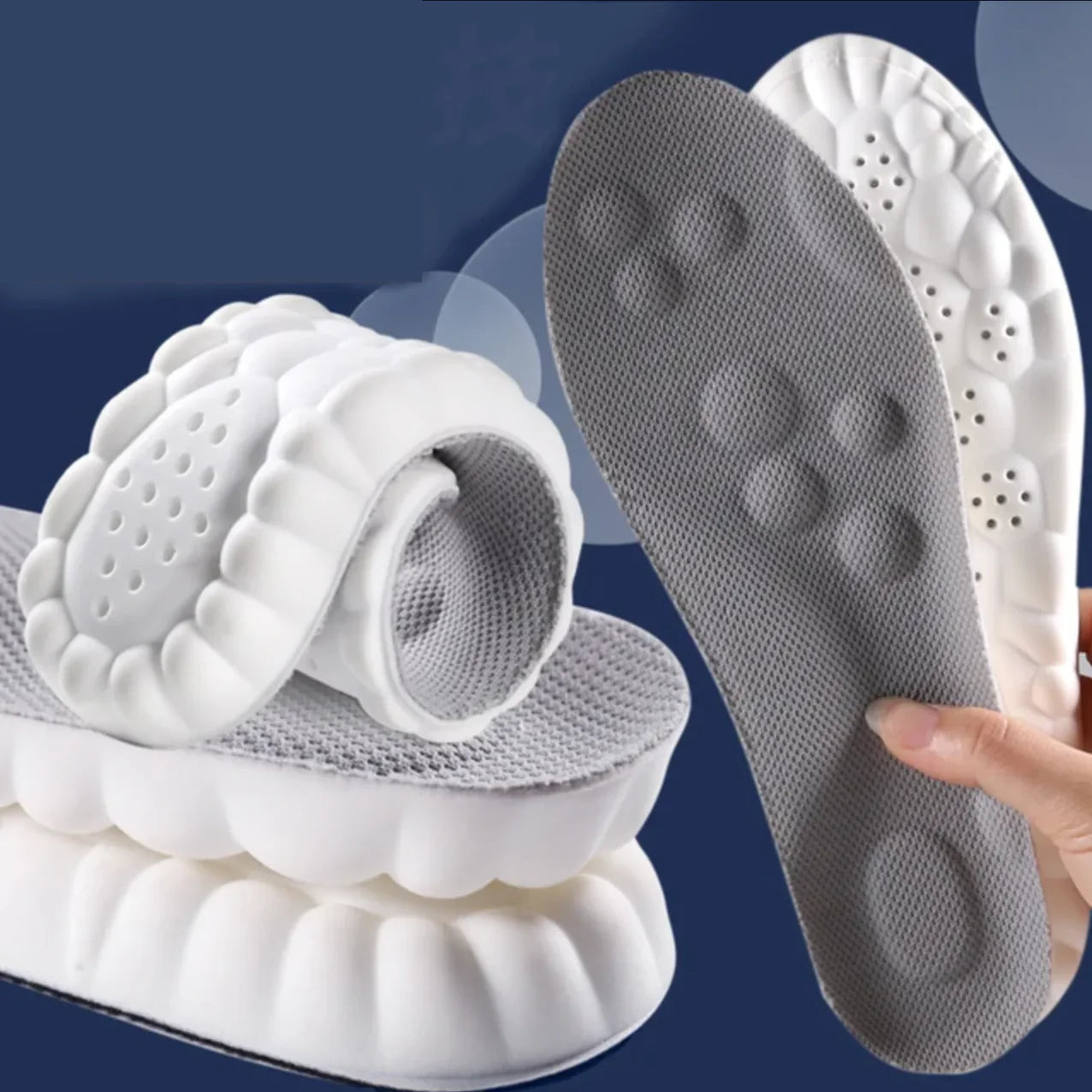 High-Quality Comfort Insoles with Cushioning – For More Comfort and Support