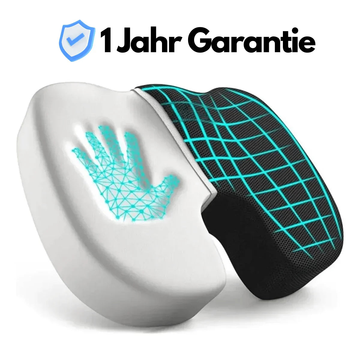 Ergonomic 4D Seat Cushion with Orthopedic Support for Maximum Comfort