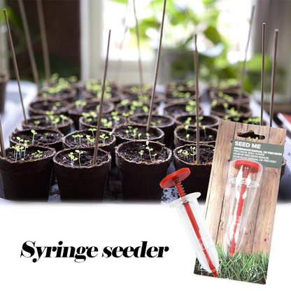 Precise Needle Seed Sower for Gardening – Even Seed Dispenser for Accurate Planting
