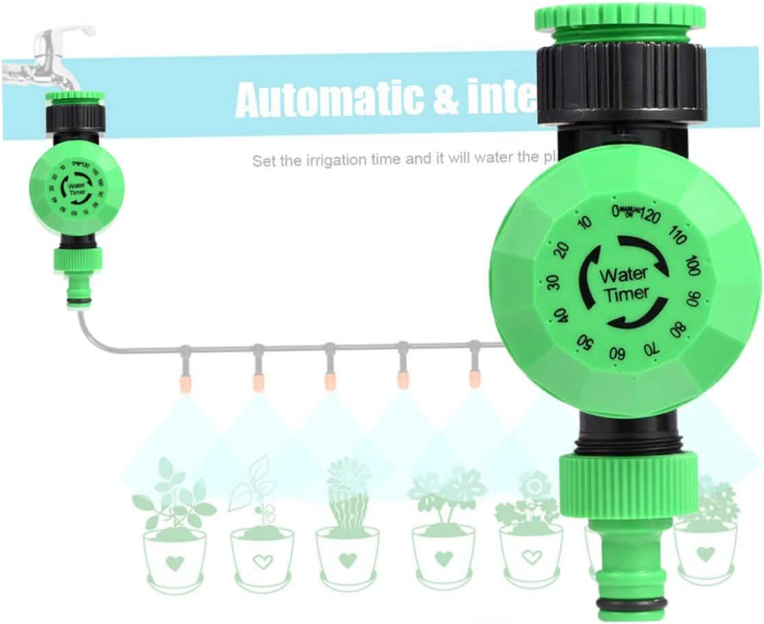Automatic Watering Timer for Garden – Adjustable Irrigation Schedule for Optimal Plant Care