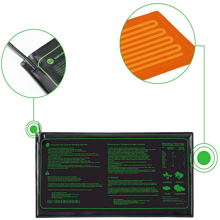 Plant Seedling Heating Mat – Temperature Control for Faster Germination and Optimal Growth