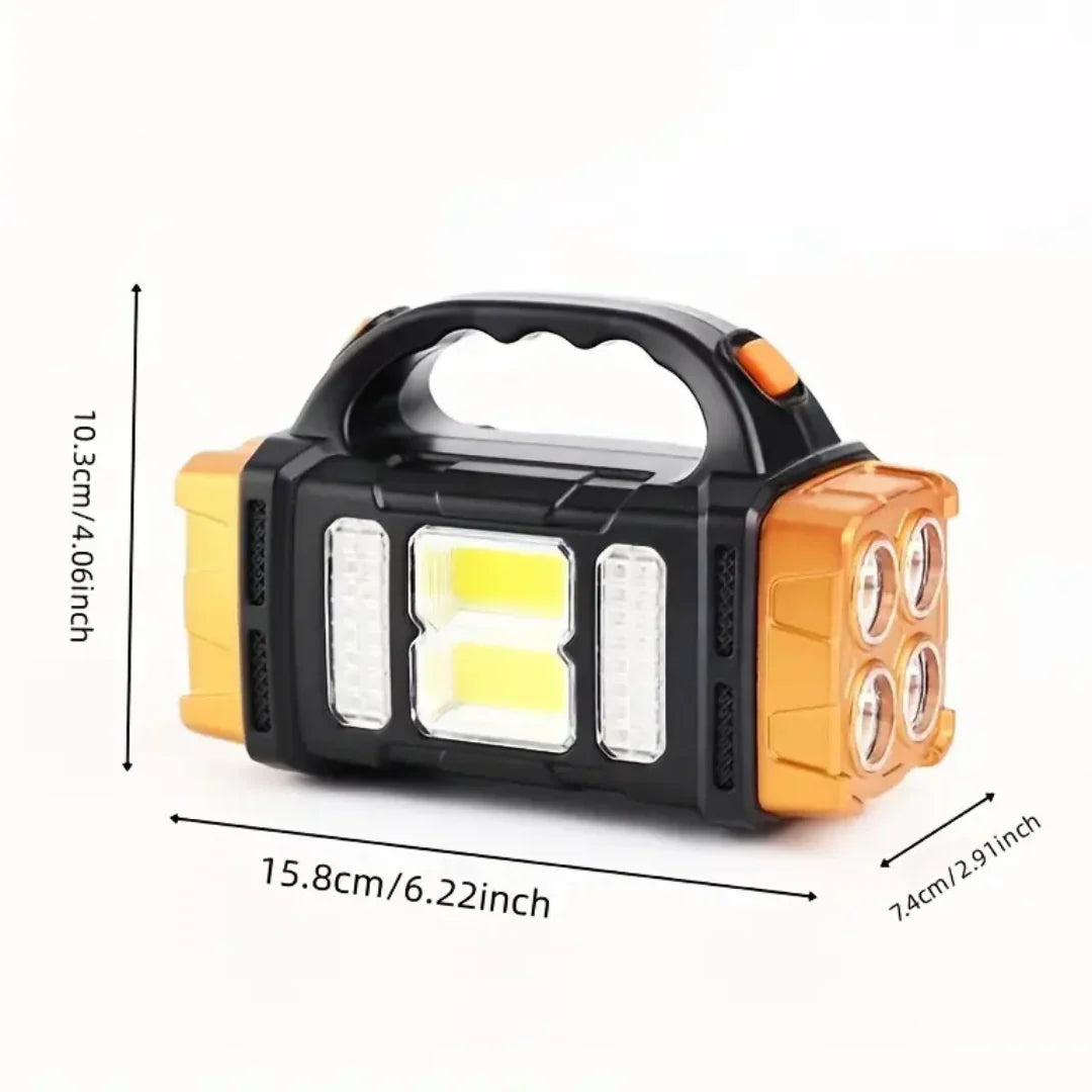 USB Rechargeable Emergency Flashlight with Portable Handle