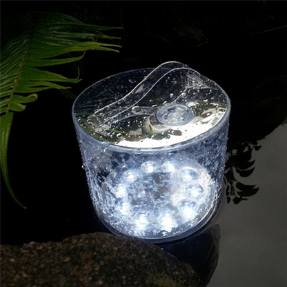Solar-Powered LED Outdoor Lamp – Foldable Garden Light for Patios, Yards, and Gardens – Durable and Waterproof Lighting