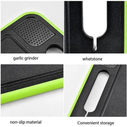 Multifunctional Cutting Board with Defrosting Plate – Double-Sided & Non-Slip